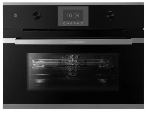 Компактный духовой шкаф с микроволнами Kuppersbusch CBM 6350.0 S3 Silver Chrome Компактный духовой шкаф с микроволнами Kuppersbusch CBM 6350.0 S3 Silver Chrome