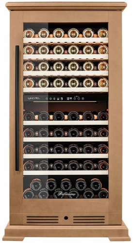 Винный шкаф Meyvel MV99PRO-KBT2 (Натуральный бук) Винный шкаф Meyvel MV99PRO-KBT2 (Натуральный бук)